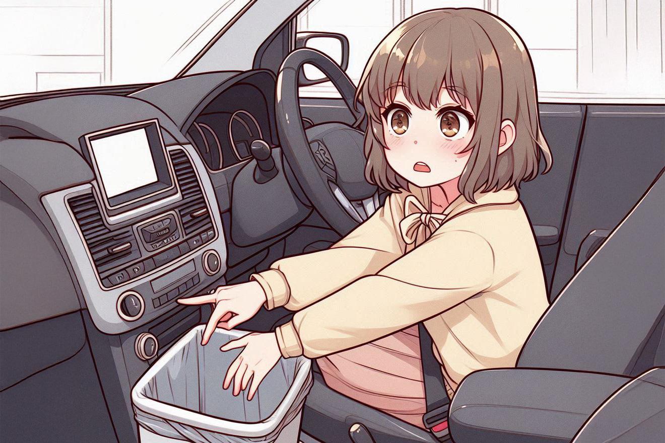 車のゴミ箱どうしてる？