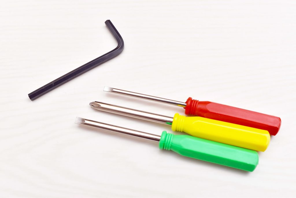 ルーフレールの取り外し手順