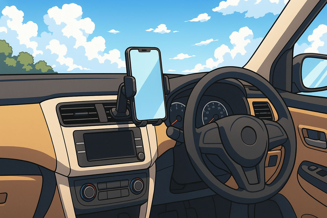 車にスマホホルダーはいらない？