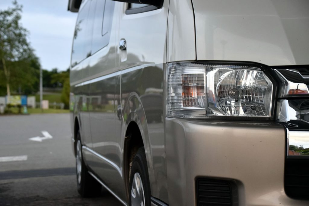 ハイエースにマッドガードはダサくなる？