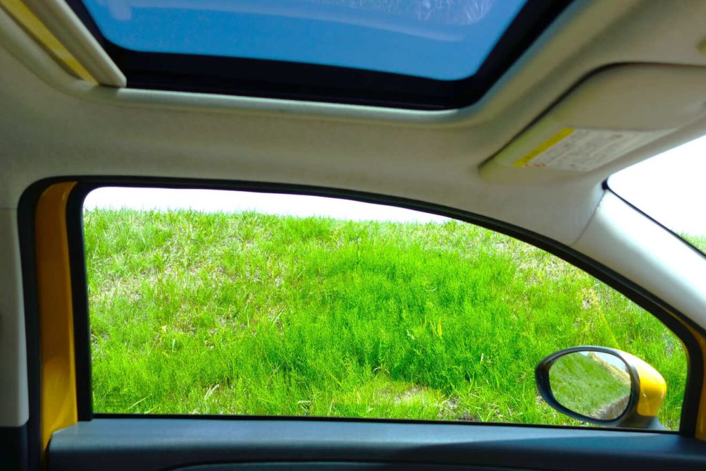 サンルーフが装備されていた軽自動車