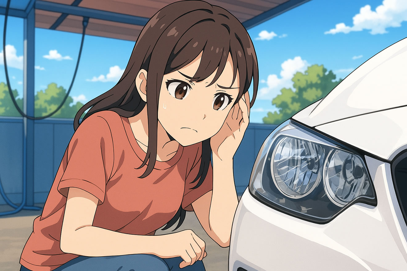 ヘッドライトに細かい傷ができるのはなぜ？