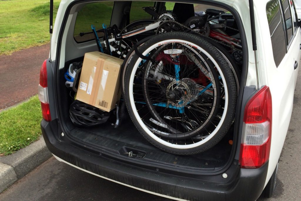 N-VANにロードバイクを積んで車中泊は可能？