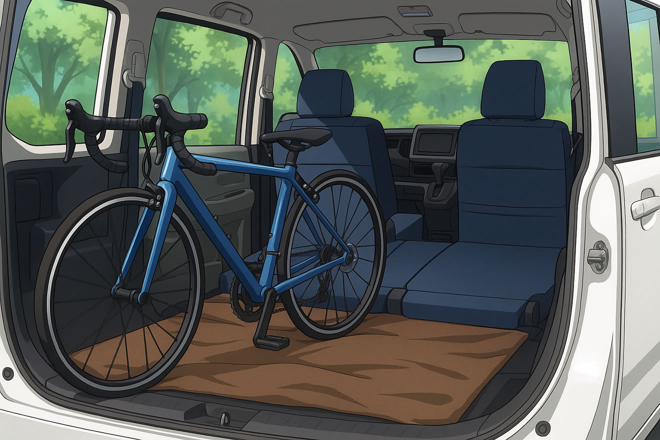 N-BOXに自転車は乗らない？