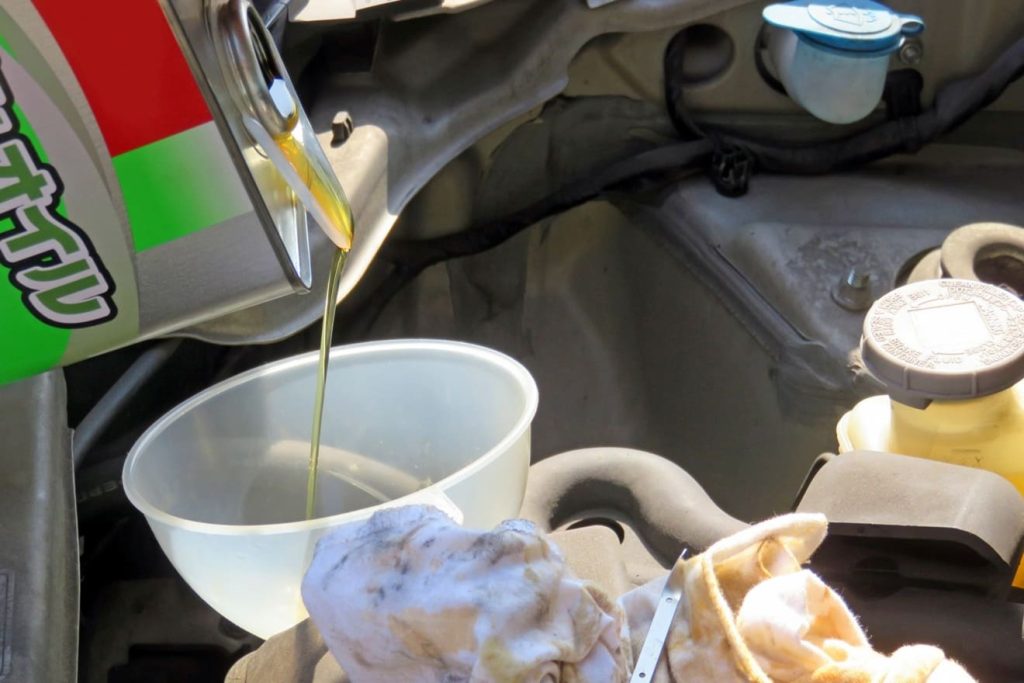 フラッシングオイルの使い方