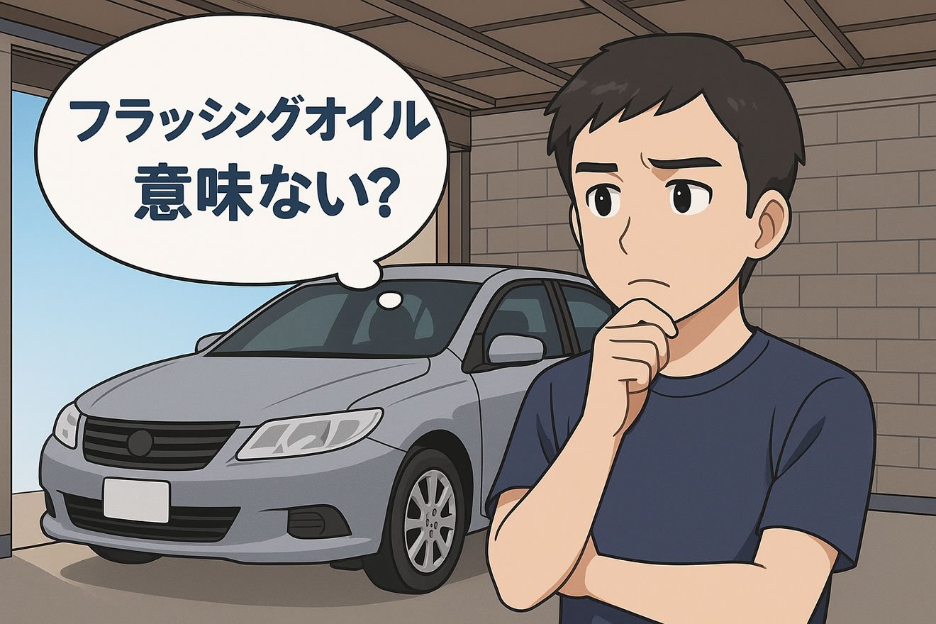 フラッシングオイルは意味ない？