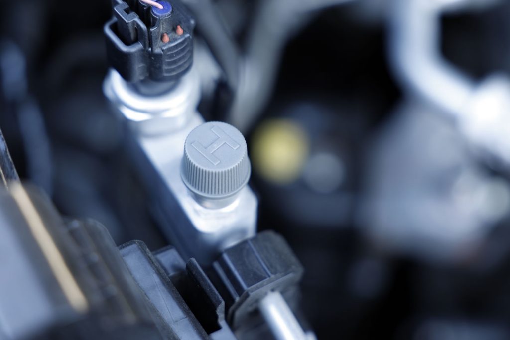 N-BOXのエアコンガス確認方法