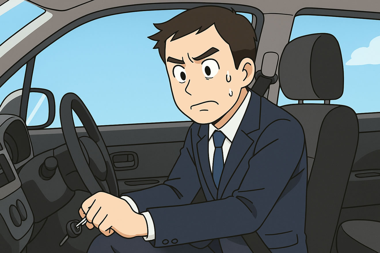 タントの鍵が回らない？