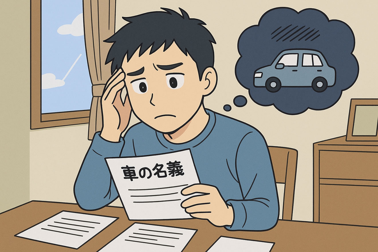 車の所有者がディーラーのままはデメリット