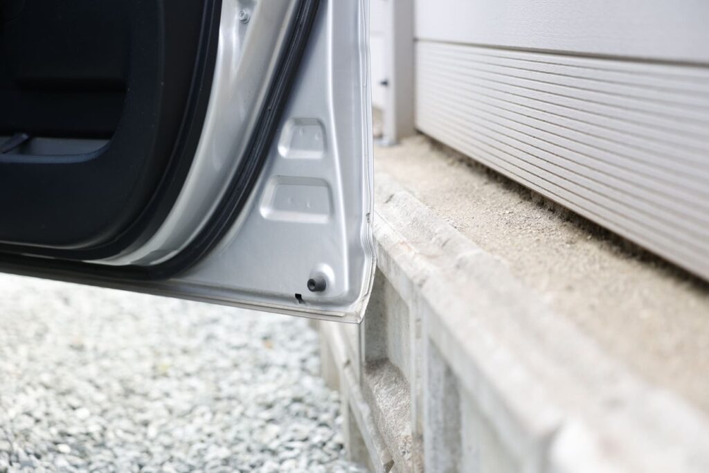 駐車監視ドラレコでドアパンチがわかる?