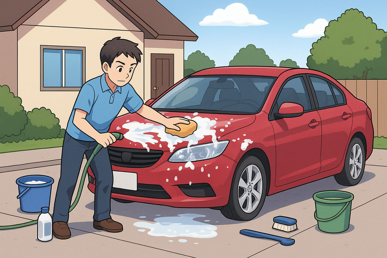 毎週洗車してる人