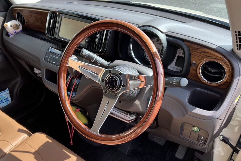 ウッドステアリングのデメリット対策