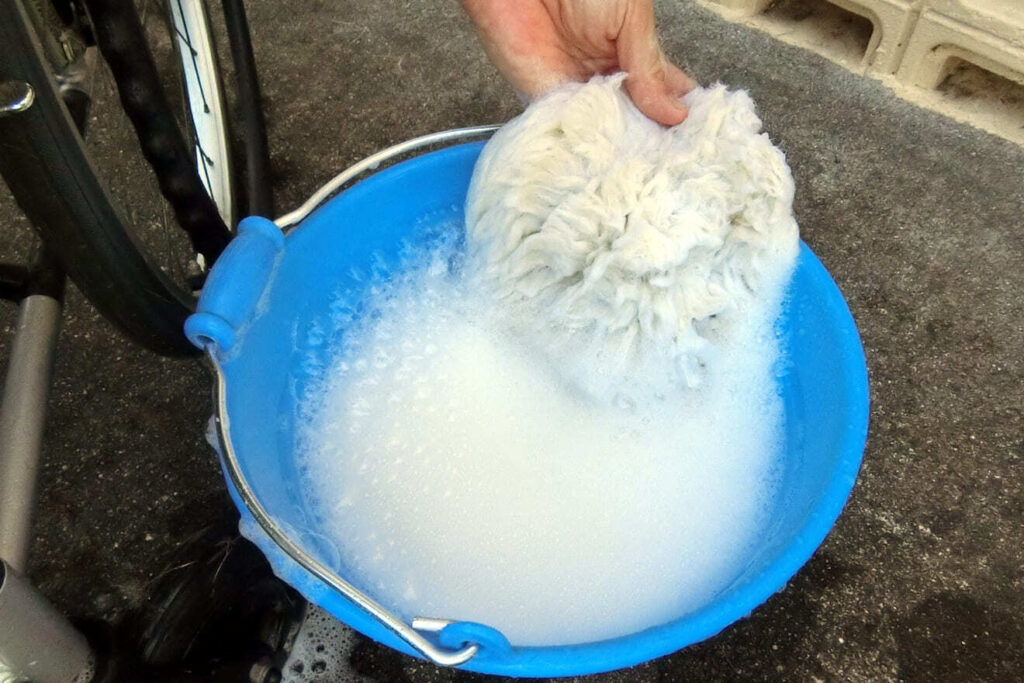 カーシャンプーの使い方