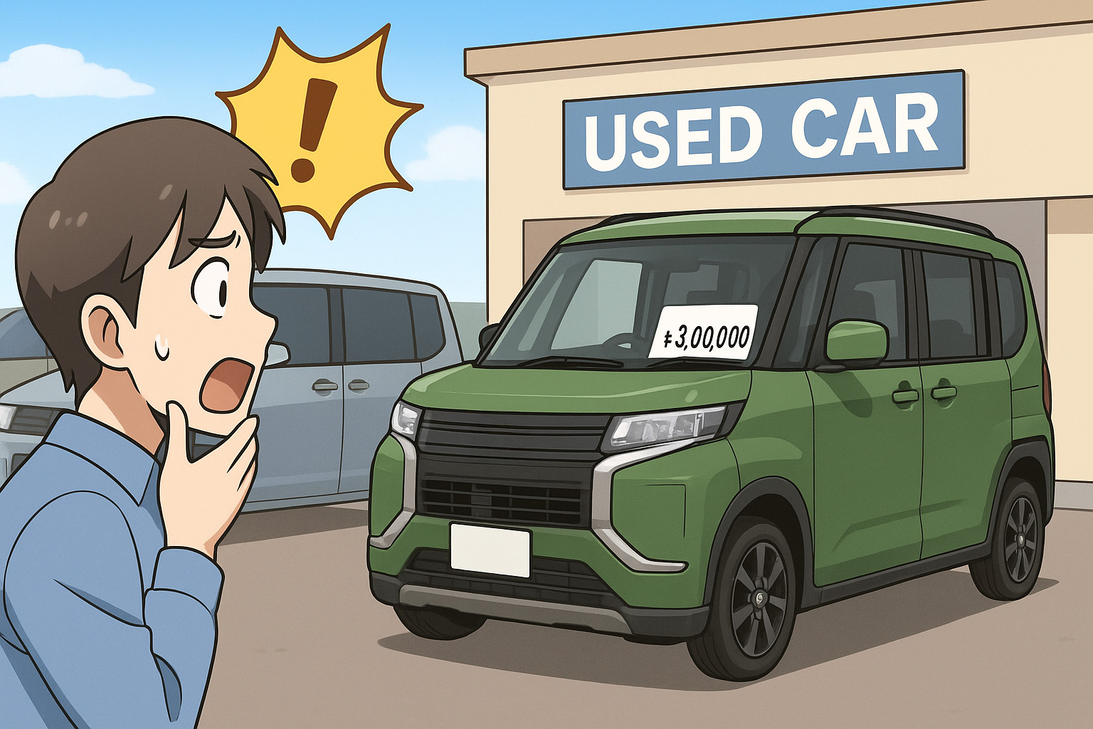 中古のデリカミニは高い