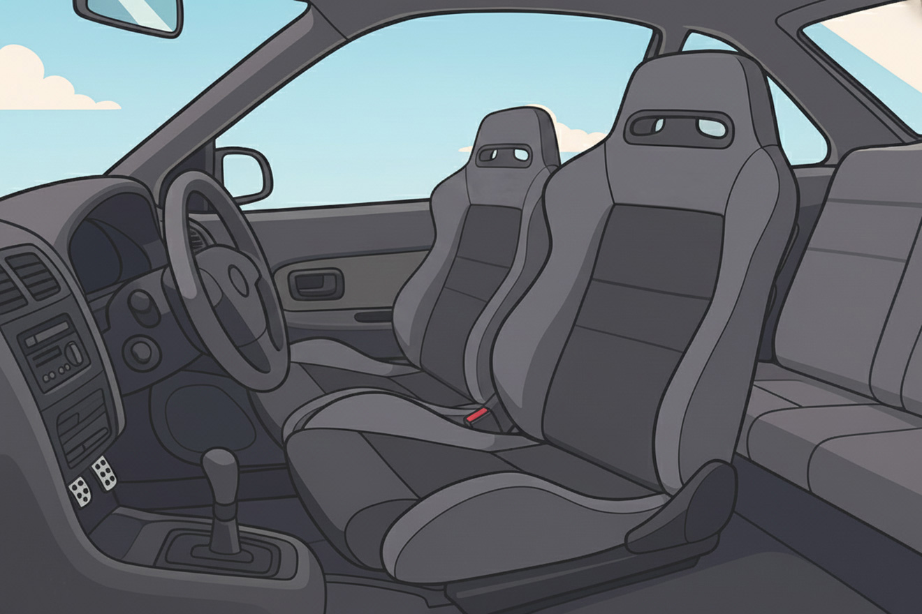 レカロシートは疲れる？