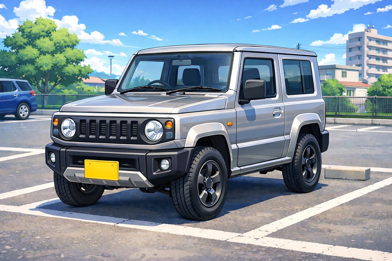 ジムニーのシルバー